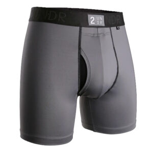 Power Shift Boxer Brief – Cool Grey