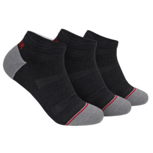 3 Pack Groove Ankle Sock – Black